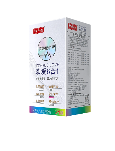 半邊天歡愛6合1（避孕套、成人用品、安全套）