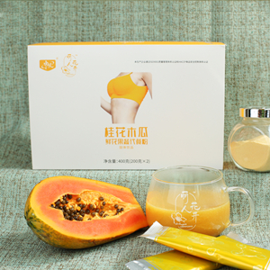 桂花木瓜鮮花果蔬代餐粉承接貼牌定制代加工！