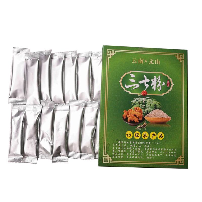 臣瑪100克（5克x20條）三七粉初級農產品簡易分裝