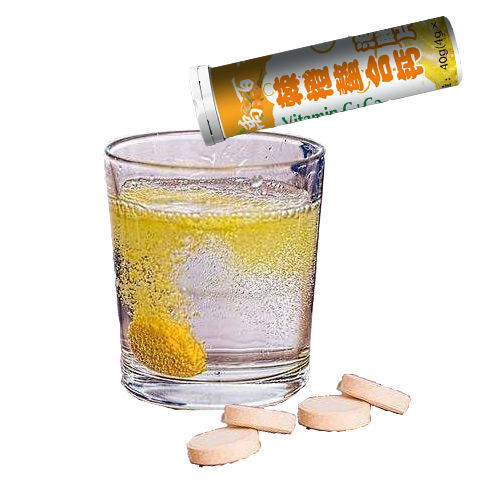 誠(chéng)禹百福棘橙螯合鈣泡騰片