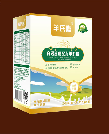 羊氏嘉高鈣富硒羊奶粉400克