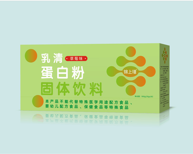 乳清蛋白粉固體飲料(草莓味)