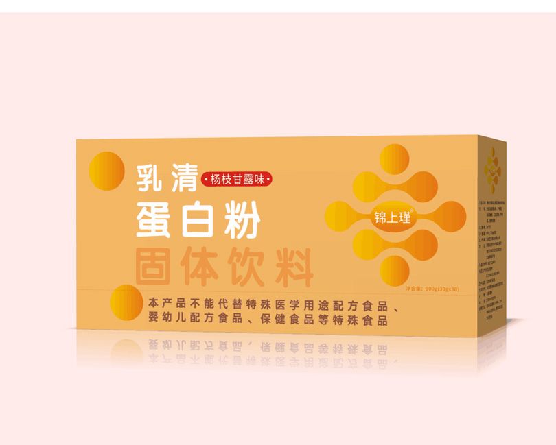 乳清蛋白粉固體飲料(楊枝甘露味)