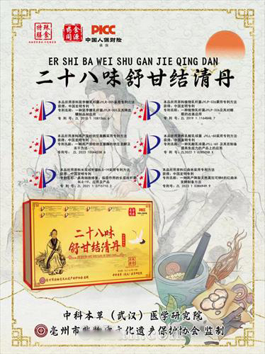 二十八味舒甘結(jié)清丹