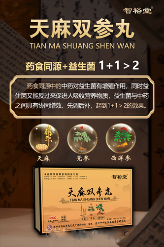 天麻雙參丸